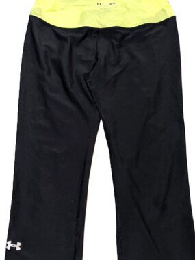 Girls' Under Armour Capri Leggings Women's Size Small - Heat Gear Fabric